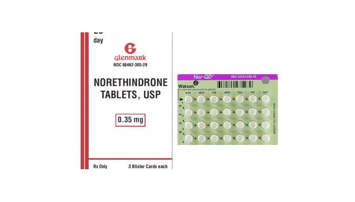 Norethindrone 0.35 birth control pill